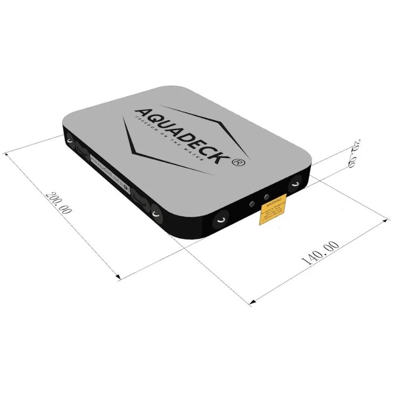 AquaDeck Inflatable Dock Extension 2m x 1.4m - Image 7