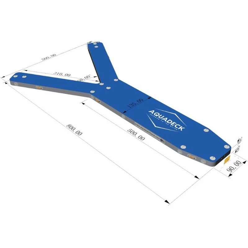 AquaDeck Inflatable Y Pontoon - Image 13