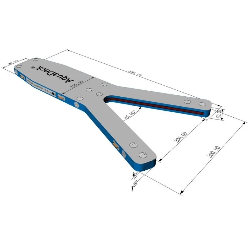 AquaDeck Inflatable Y Pontoon - Image 5