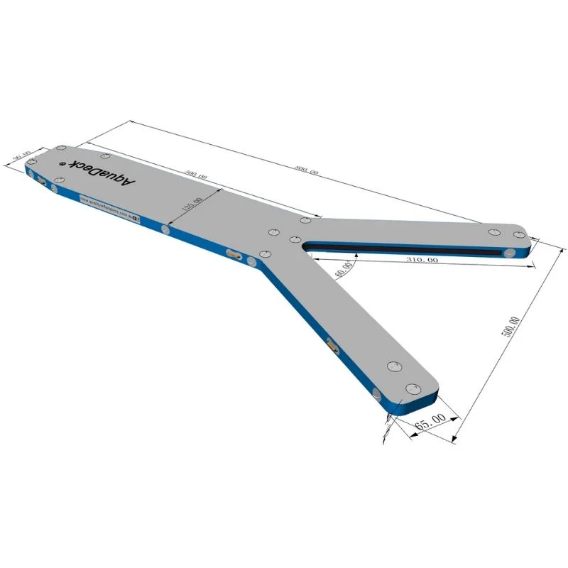 AquaDeck Inflatable Y Pontoon - Image 8