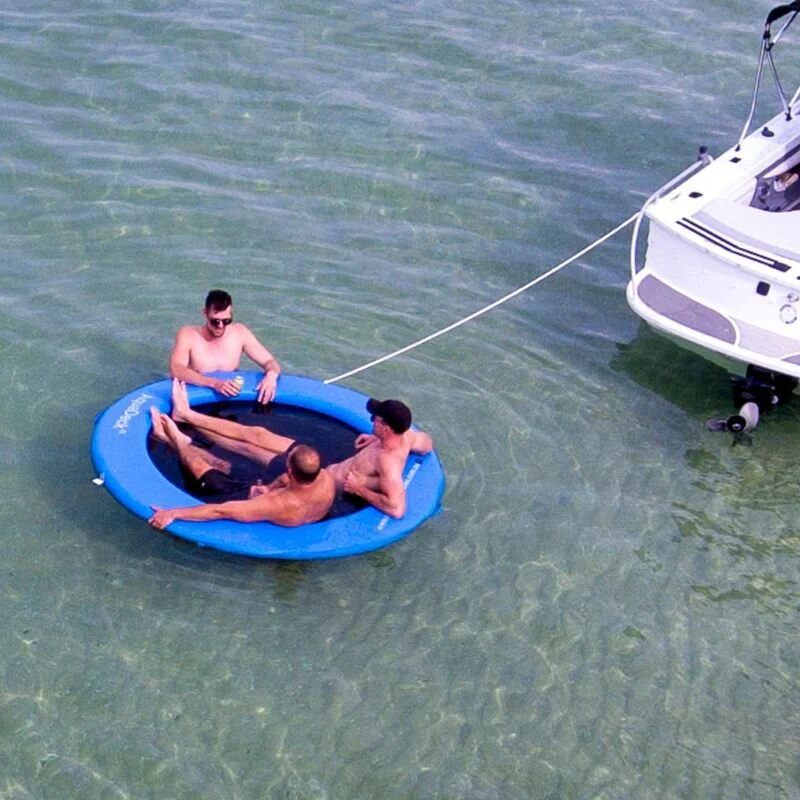 AquaDeck Small Inflatable Sea Pool with Carry Bag & Foot Pump - Image 6