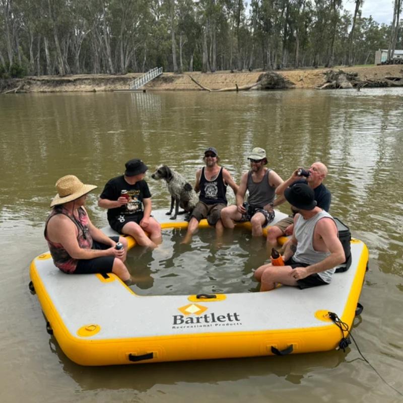 Bartlett 3.5m Hex Deck Water Hammock - Image 3