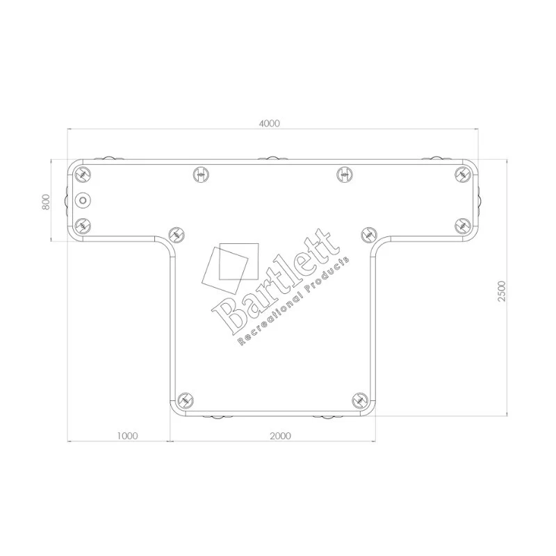 Bartlett 4m X 2.5m Jetski Inflatable Pontoon (E or T-Shaped) - Image 6