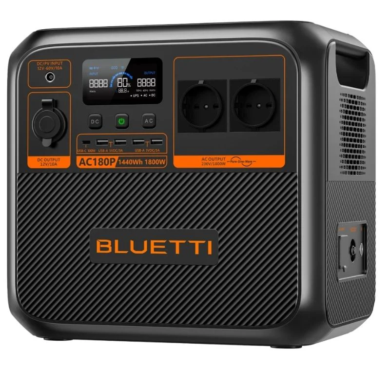 BLUETTI AC180P Portable Power Station | 1,800W 1,440Wh - Image 3