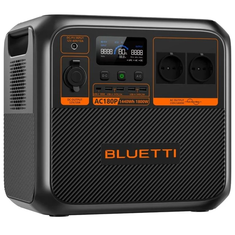 BLUETTI AC180P Portable Power Station | 1,800W 1,440Wh - Image 4