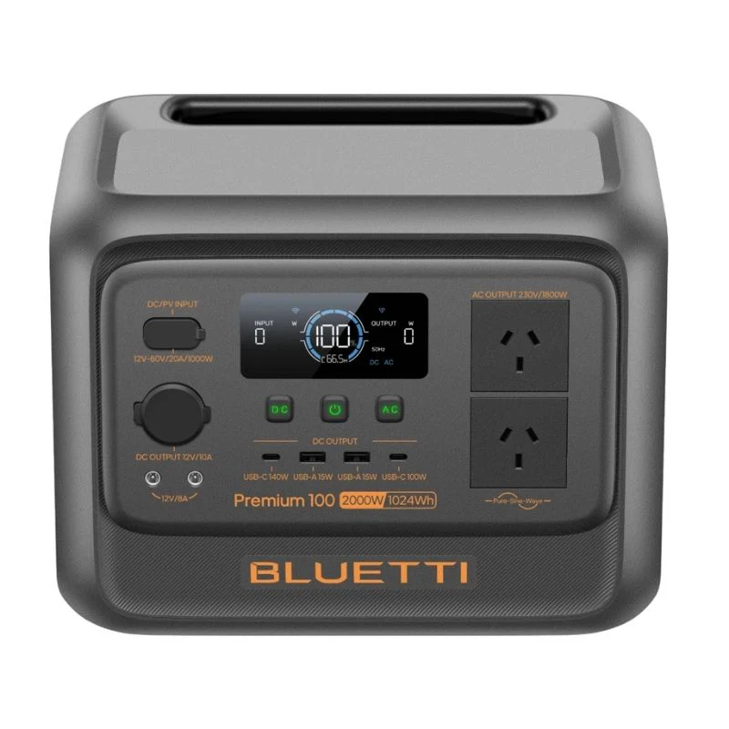 BLUETTI Premium 100 V2 Portable Power Station | 2,000W 1,024Wh - Image 6