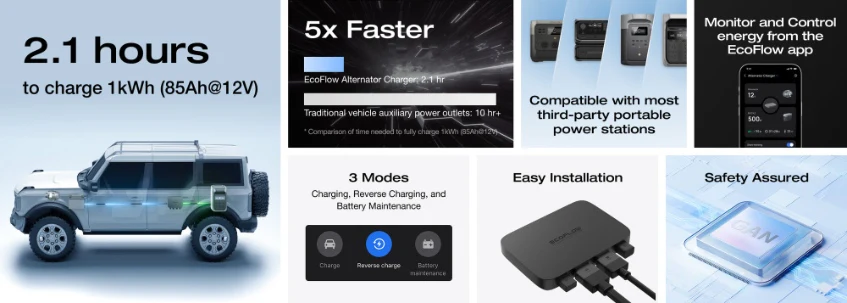 EcoFlow 500W Alternator Charger - Image 8