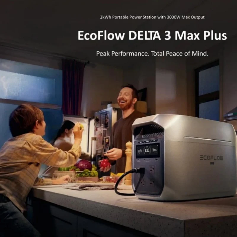 EcoFlow Delta 3 Max Plus Portable Power Station | 3000W 2048Wh - Image 7