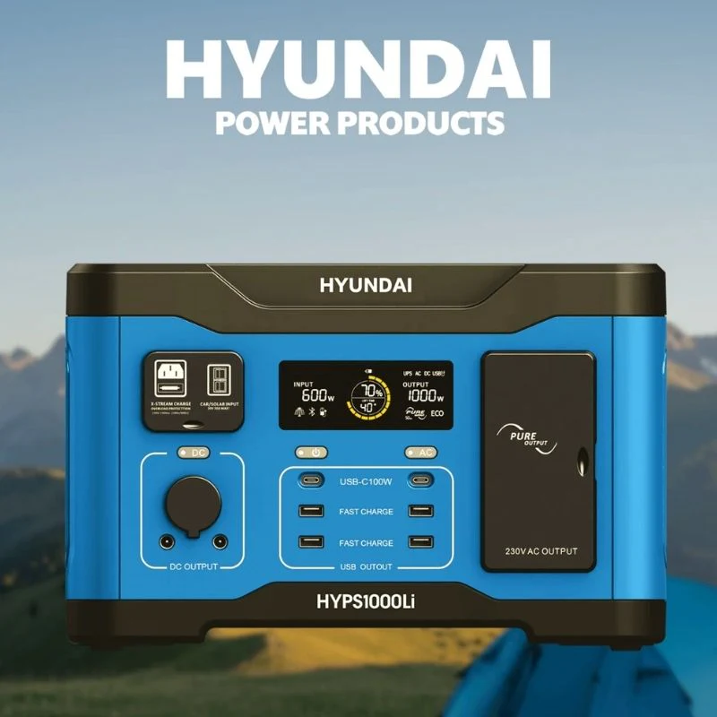 Hyundai HYPS1000 Portable Power Station - Image 4
