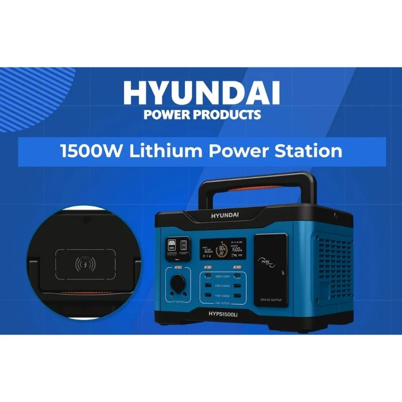 Hyundai HYPS1500 Portable Power Station - Image 5
