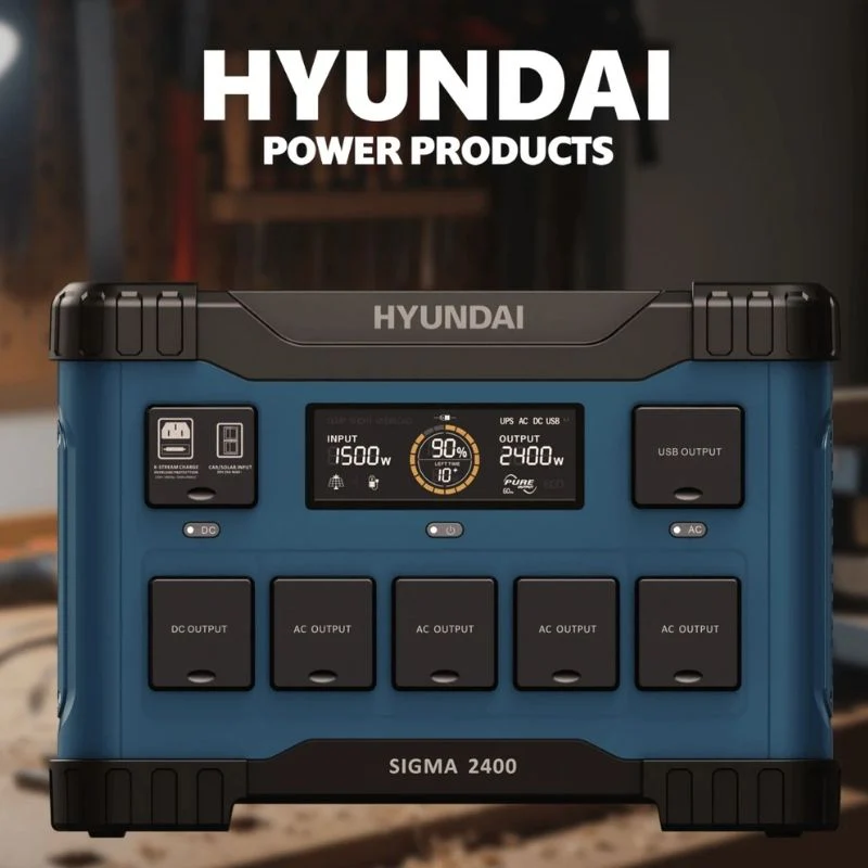 Hyundai HYPS2400 Portable Power Station - Image 3